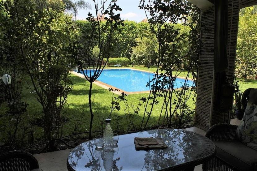 Magnifique Villa Avec Piscine Chauffee Que Pour Famille 马拉喀什 外观 照片
