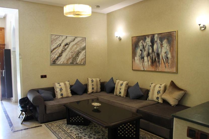 Magnifique Villa Avec Piscine Chauffee Que Pour Famille 马拉喀什 外观 照片