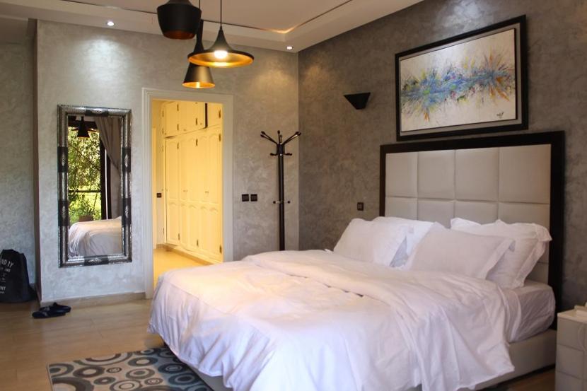Magnifique Villa Avec Piscine Chauffee Que Pour Famille 马拉喀什 外观 照片